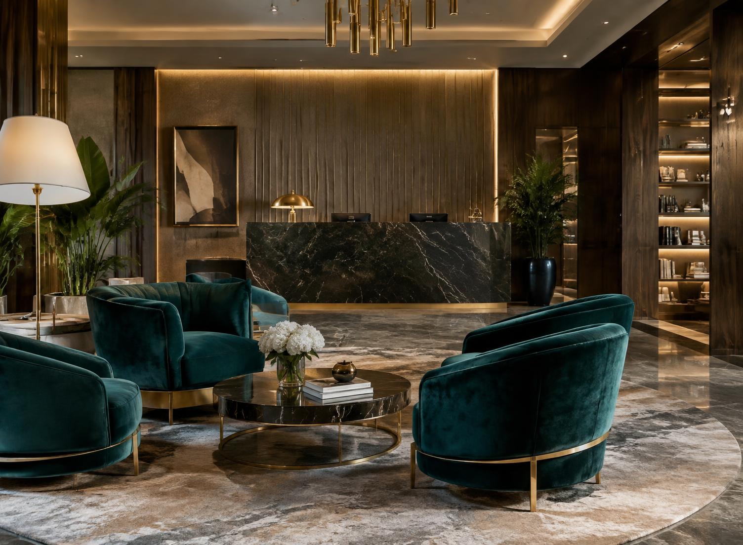 Hotel Emporium — Hotelaria · Lobby